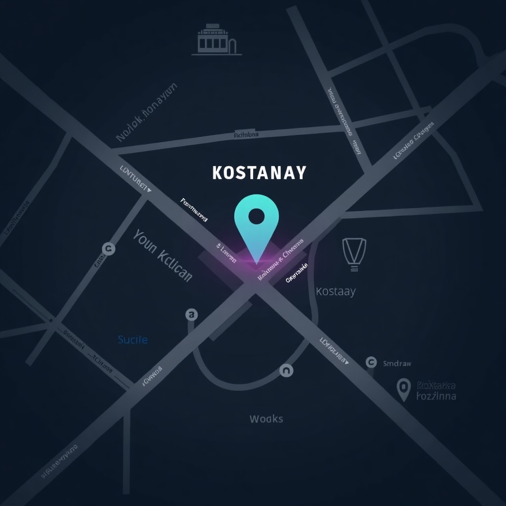 Карта расположения офиса Topkazhelp